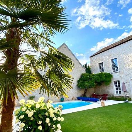 "Le Jardin" Chambre De Charme, Piscine A Meursault Exterior photo