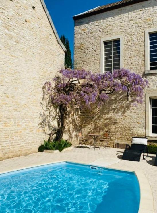"Le Jardin" Chambre De Charme, Piscine A Meursault Exterior photo