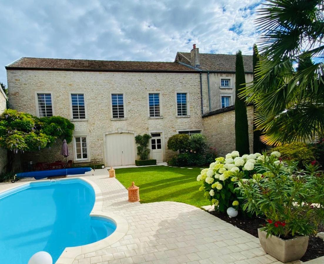 "Le Jardin" Chambre De Charme, Piscine A Meursault Exterior photo